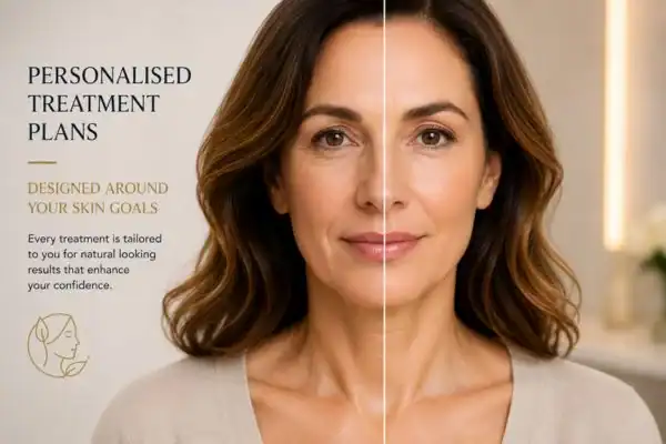 Before and after results of Collagen Lift Therapy Hastings