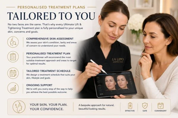 book a consultation about your ultimate lift and tighten treatment Hastings